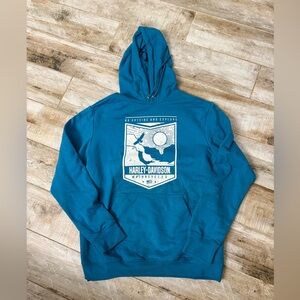 Harley-Davidson Teal Adventure Hoodie